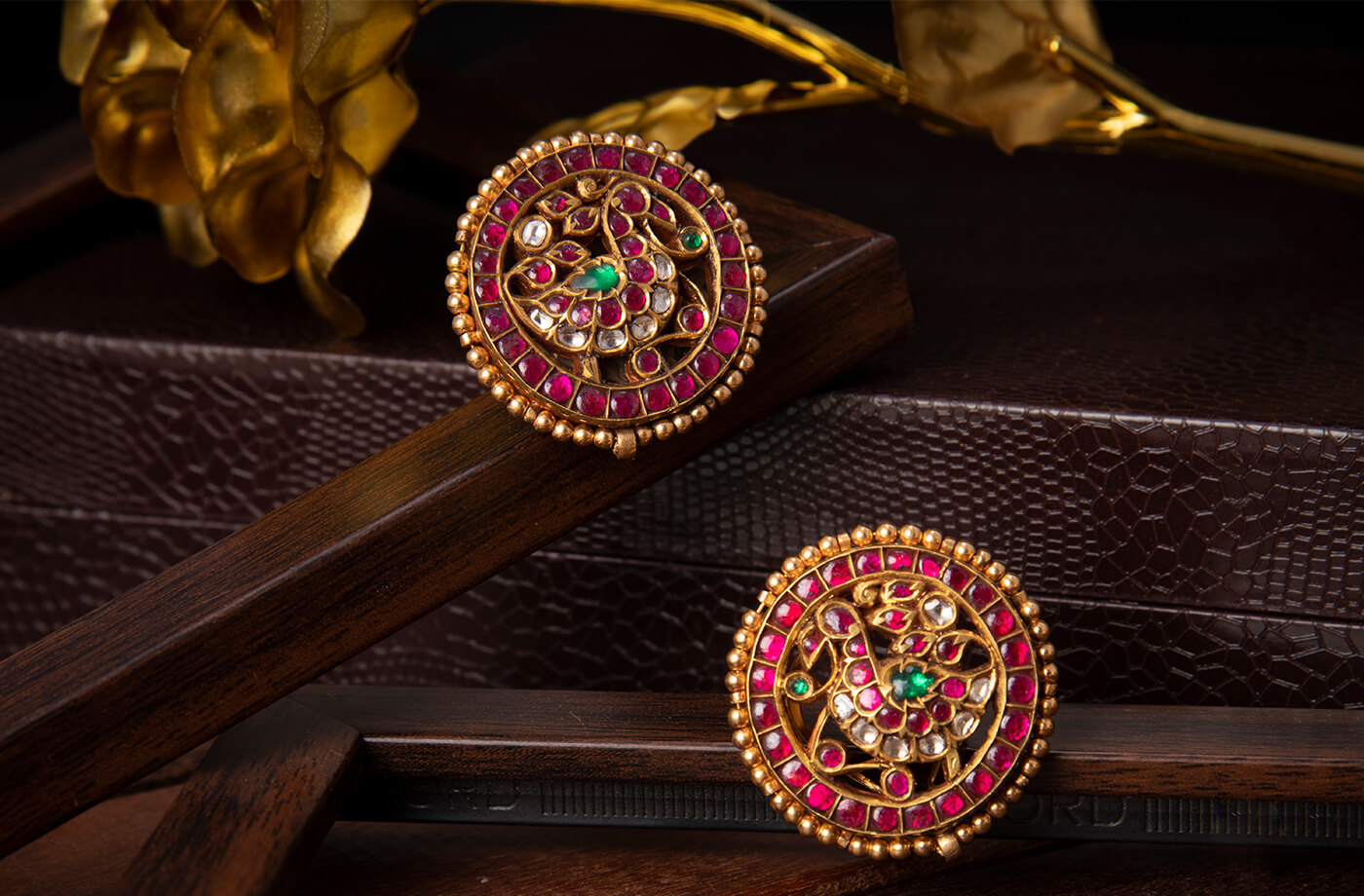 Polki Diamond Earring