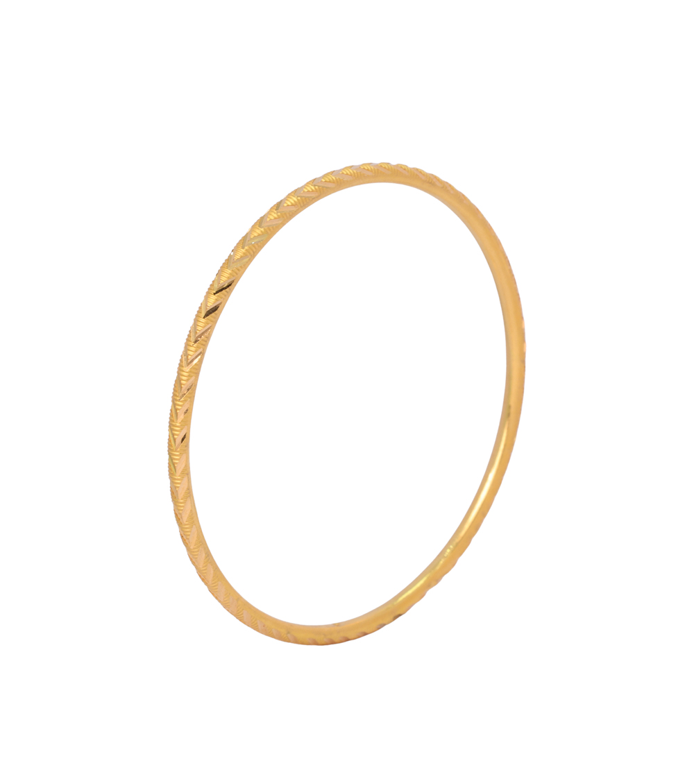 Elegant Shine 22K Gold Bangle