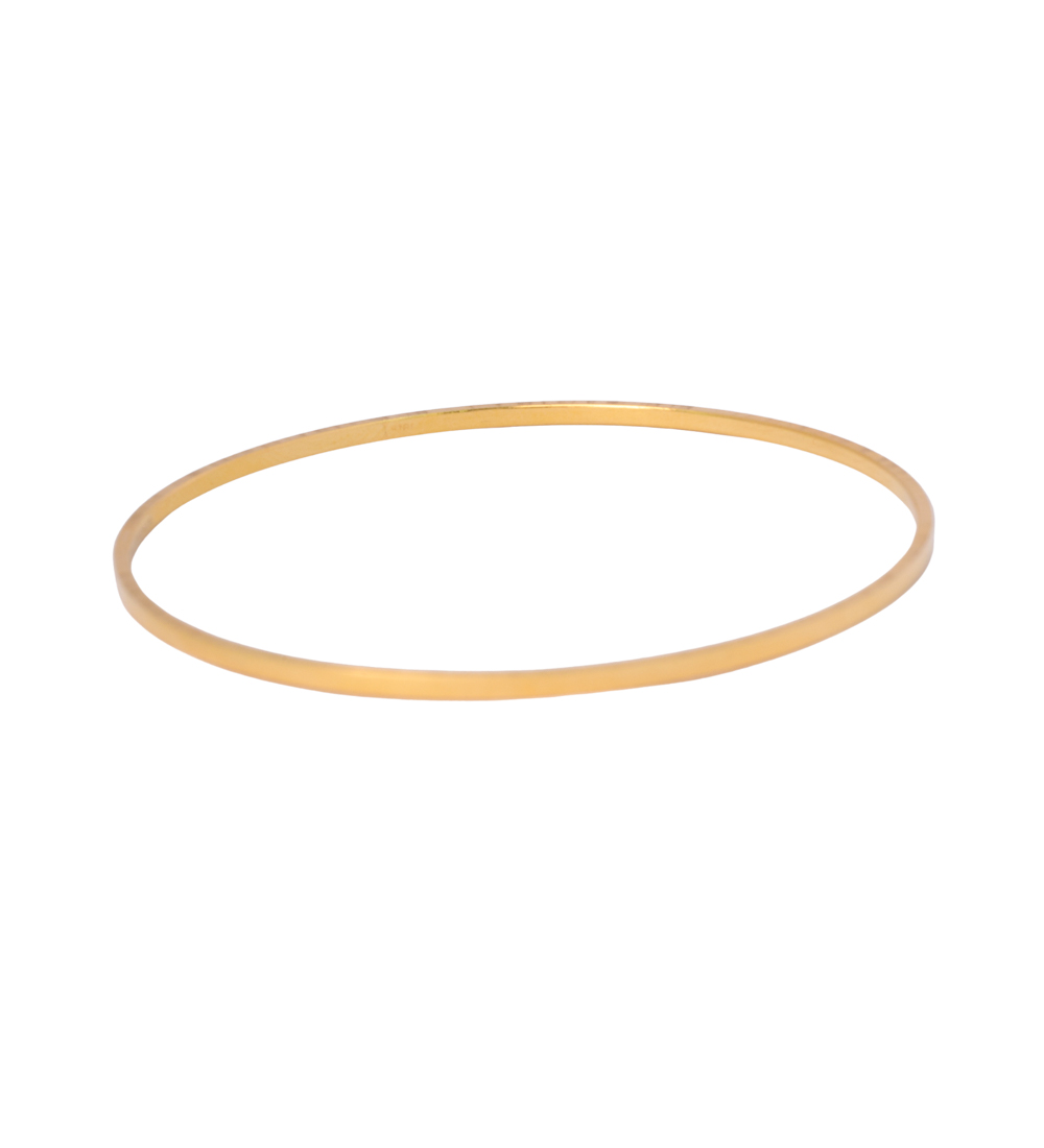 Classic Grace 22K Gold Bangle