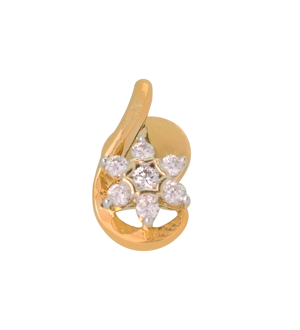 Floral Grace Diamond Earrings