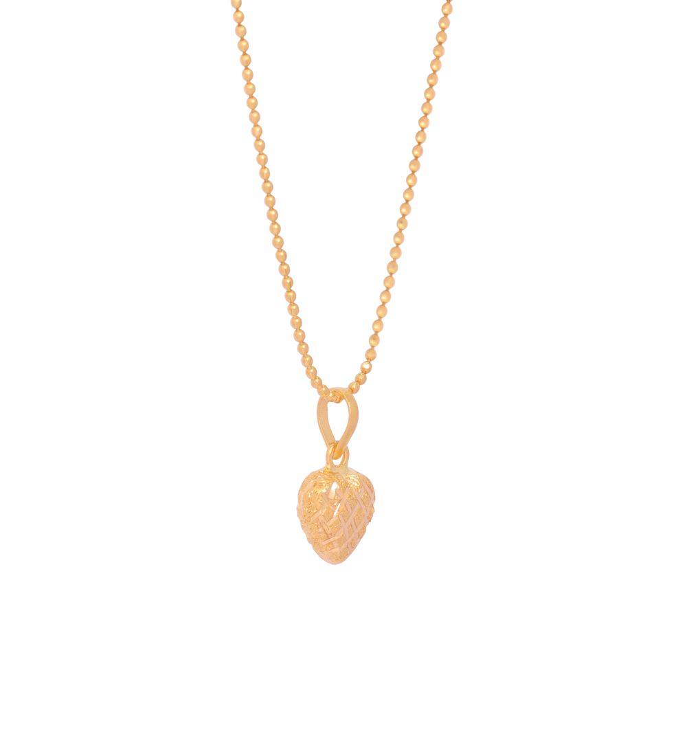 Golden Heart Pendant (Pendent Only)