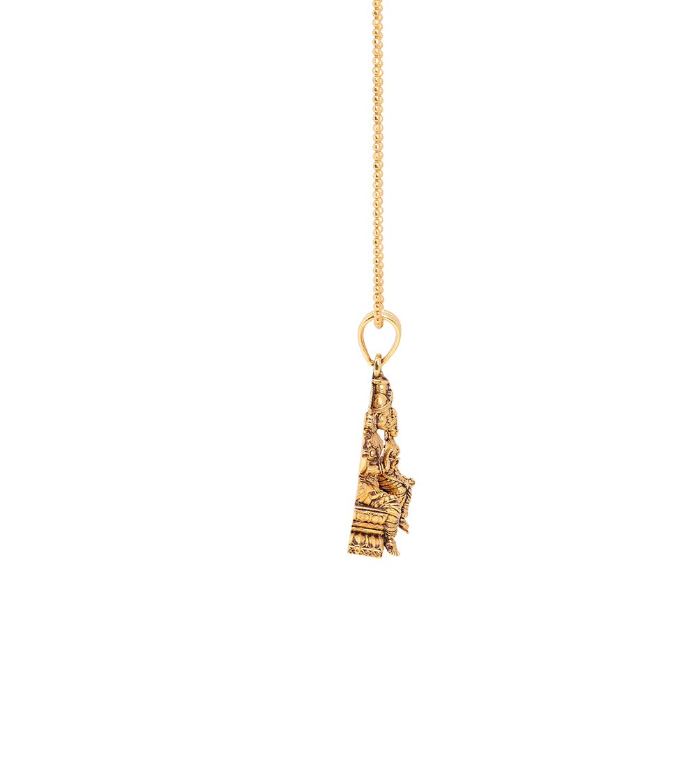 Antique Divine Gold Pendant (Pendent Only)