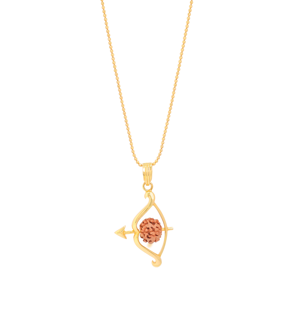 Divine Rudraksha Gold Pendant (Pendent Only)