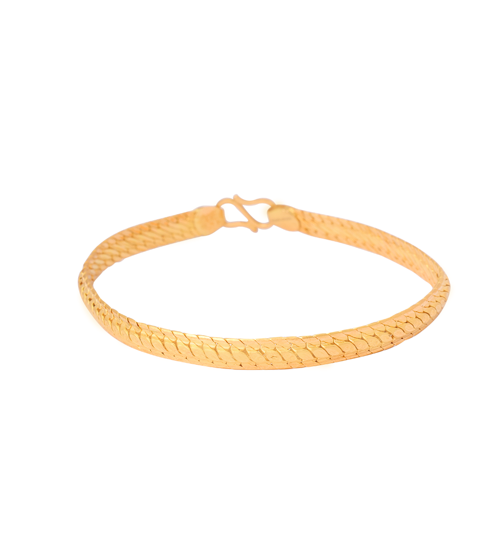 Men’s Fancy 22K Gold Bracelet