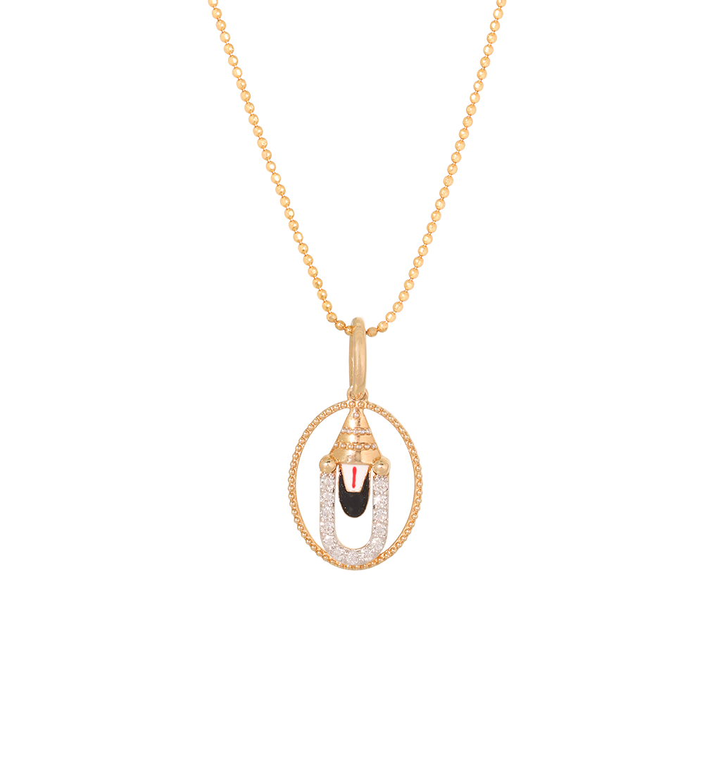 Divine Aura Diamond God Pendant (Pendent Only)