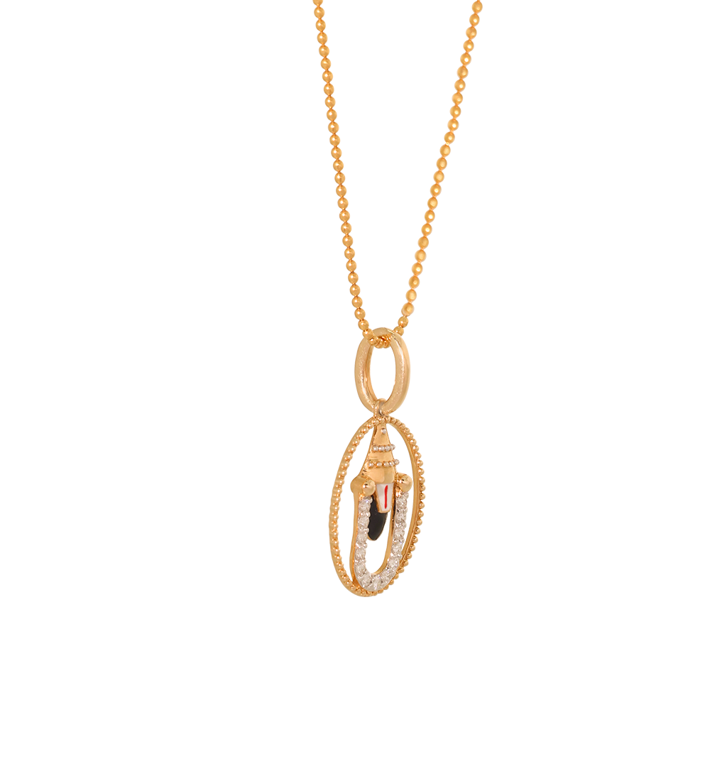 Divine Aura Diamond God Pendant (Pendent Only)