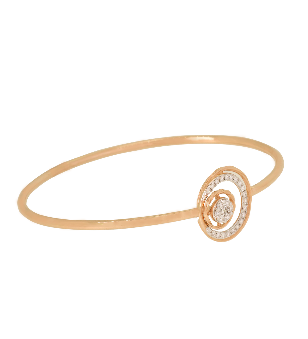 Eternal Swirl Diamond Bracelet