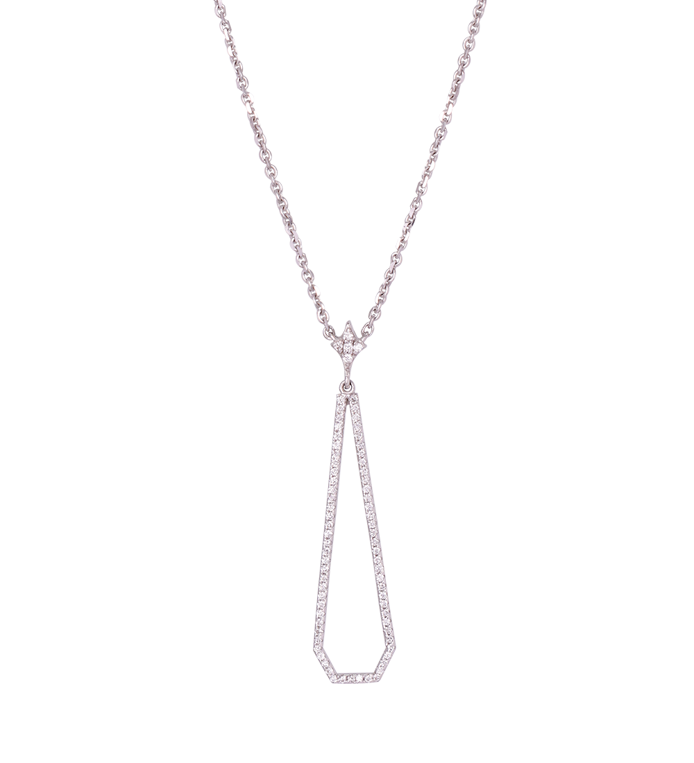 Geometric Glow Diamond Pendant (Pendent Only)