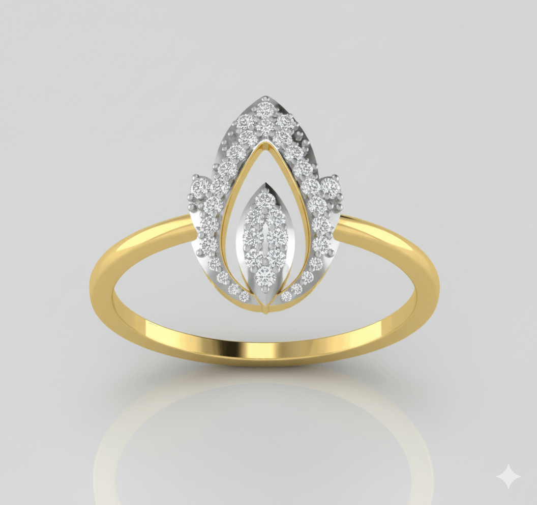 Royal Marquise Bloom Diamond Ring