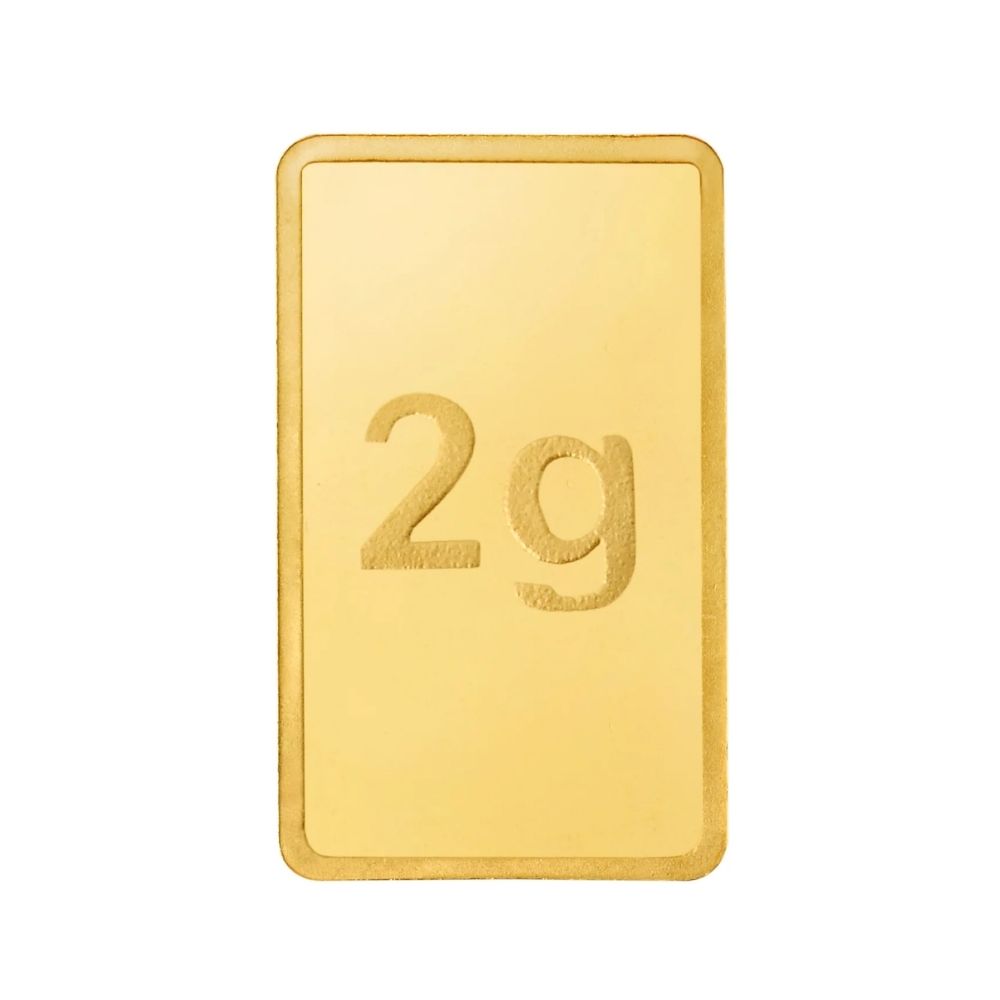 BRPL 2 Gram 999.9 Fine Gold Bar