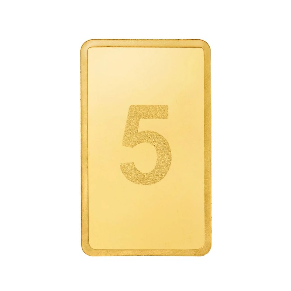 BRPL 5 Gram 999.9 Fine Gold Bar