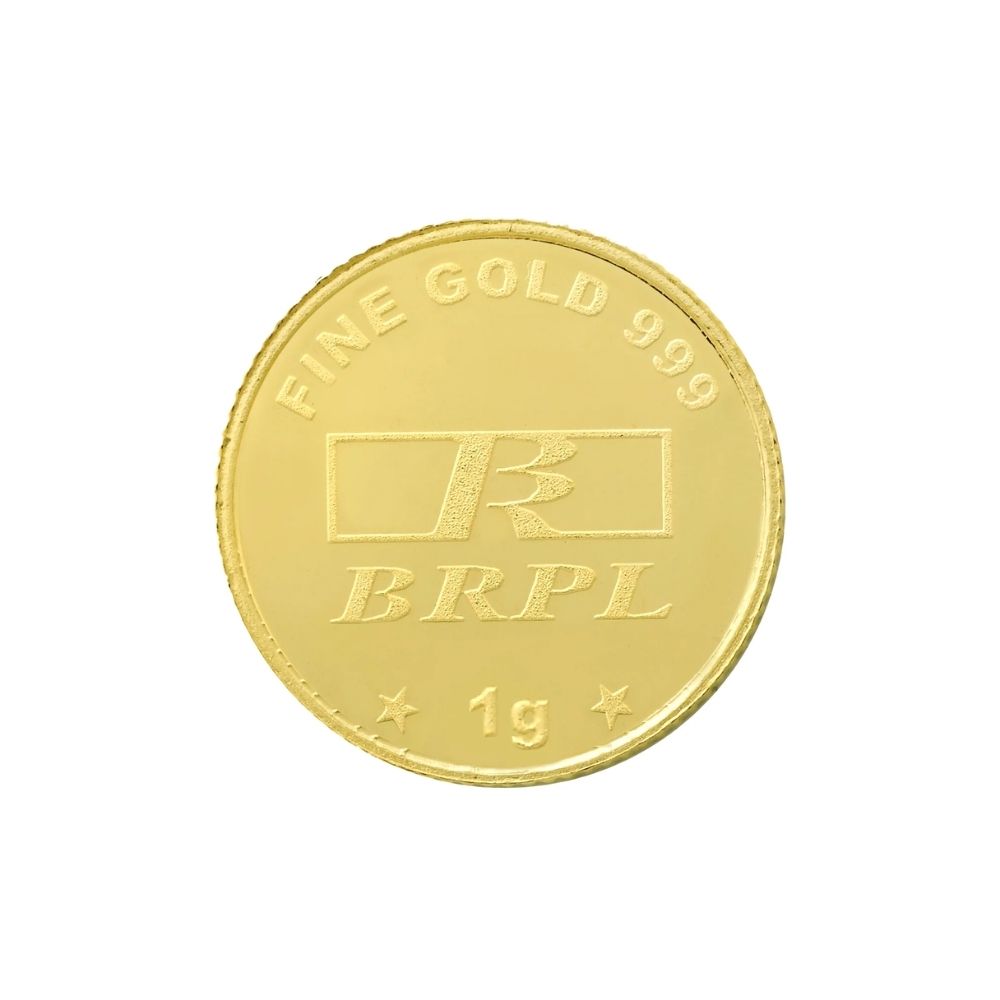 999.9 Fine Gold Ganesha Coin