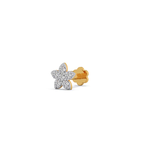 The Flora Radiance Cluster Diamond Stud Earrings
