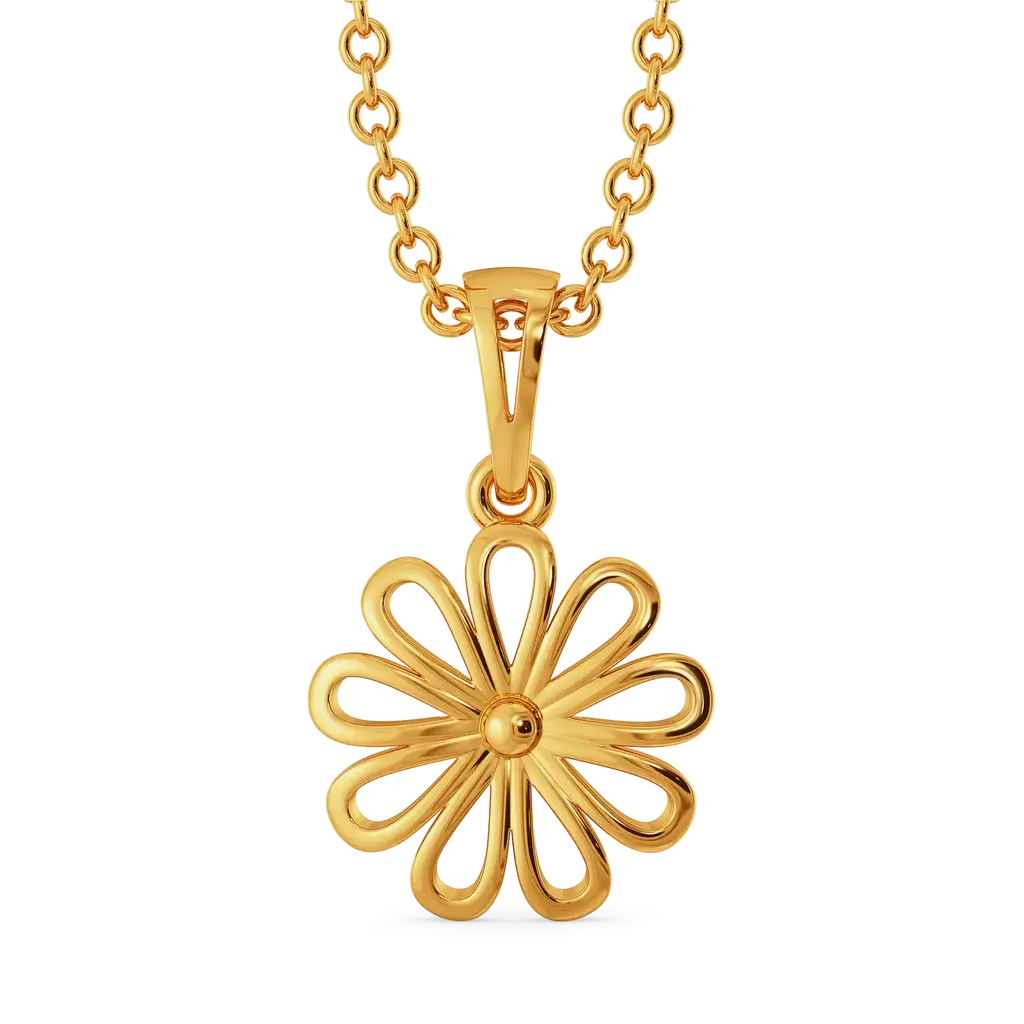 Flora Muse Gold Pendant