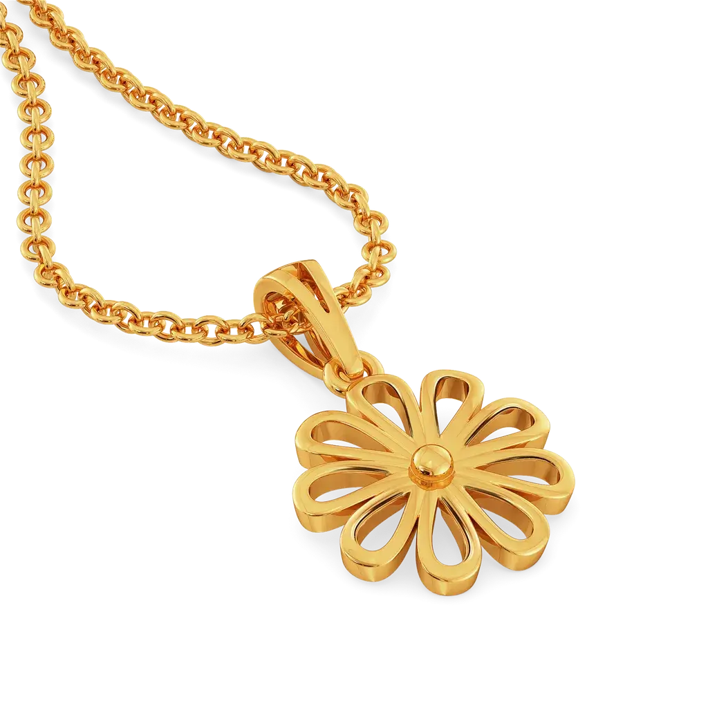 Flora Muse Gold Pendant