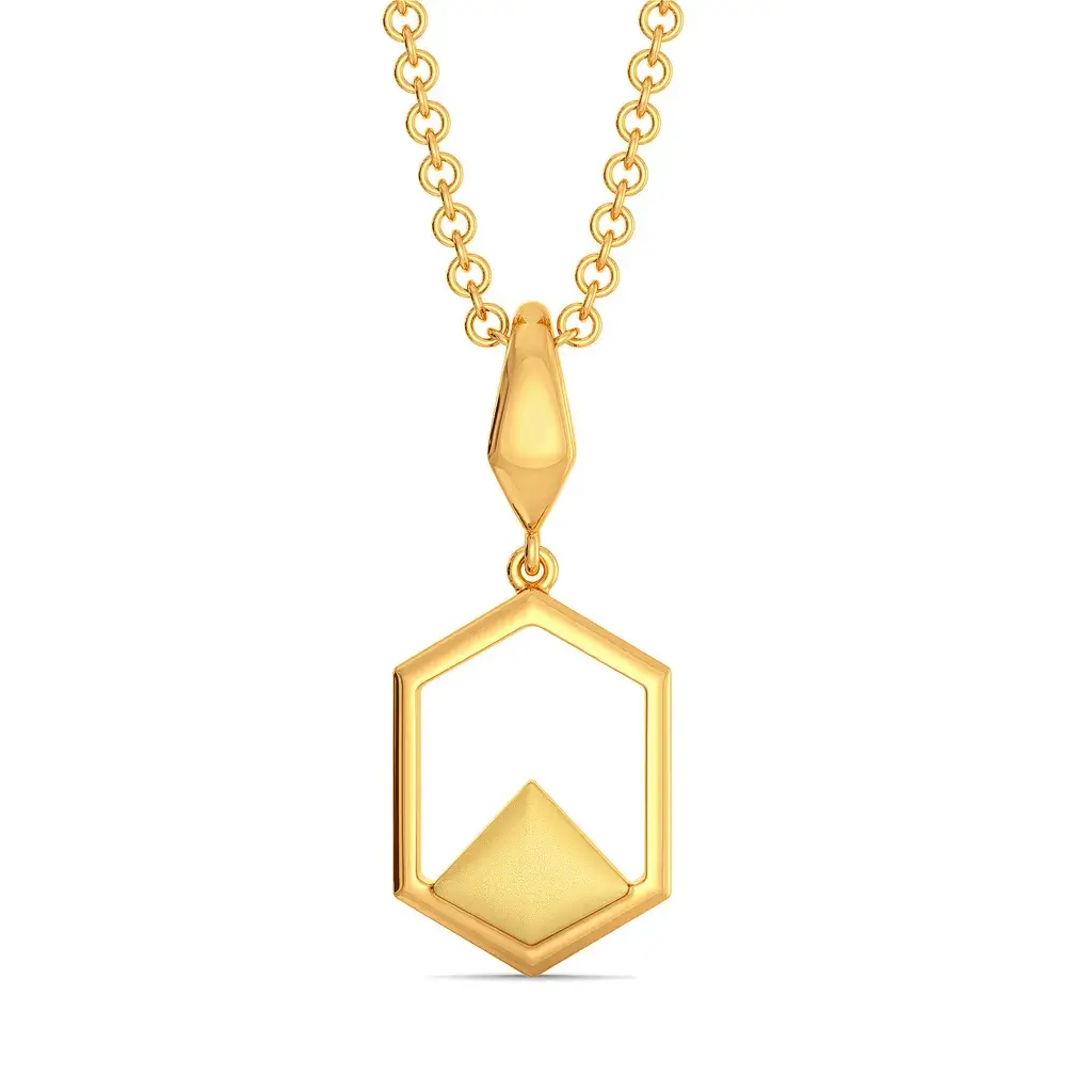 French Flair Gold Pendant