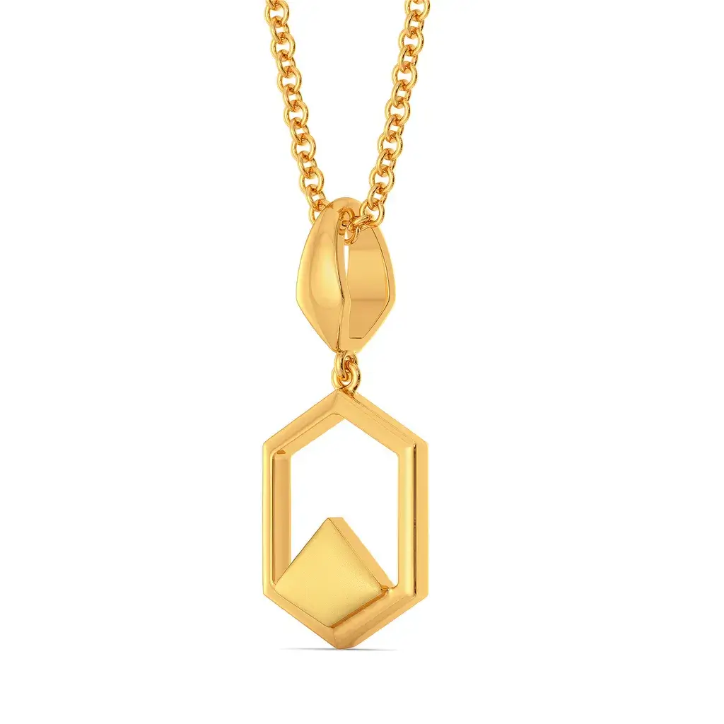 French Flair Gold Pendant