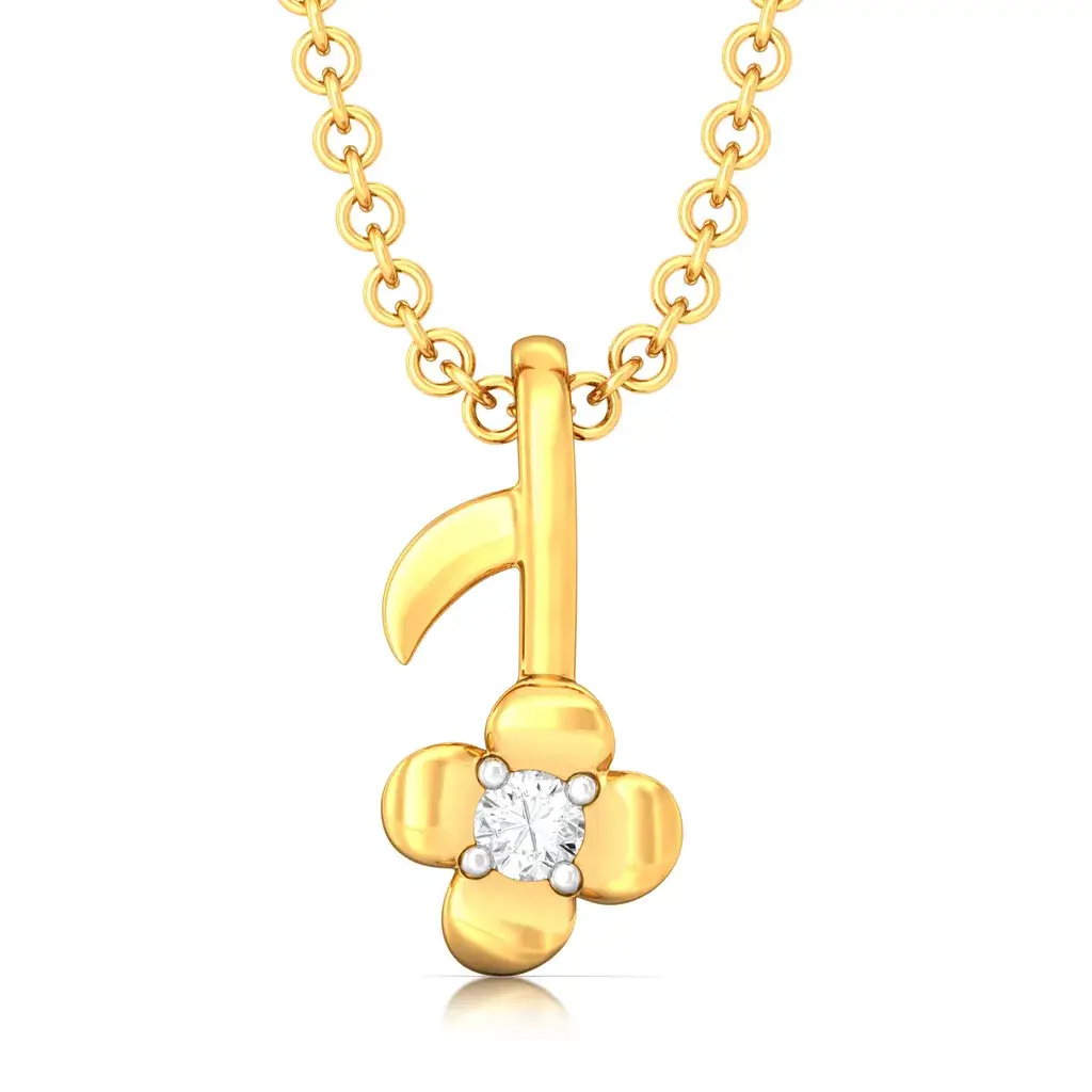 Melody of Blooms Diamond Pendant
