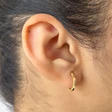 Classic Radiance Gold Hoop Earrings