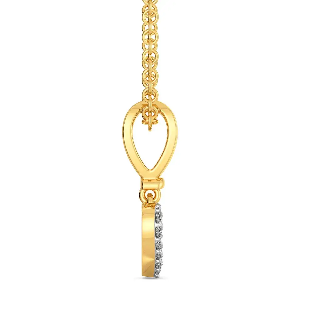 Knotty Hearts Diamond Pendant