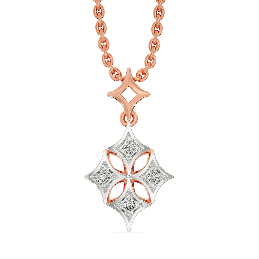 Petalika Starburst Diamond Pendant