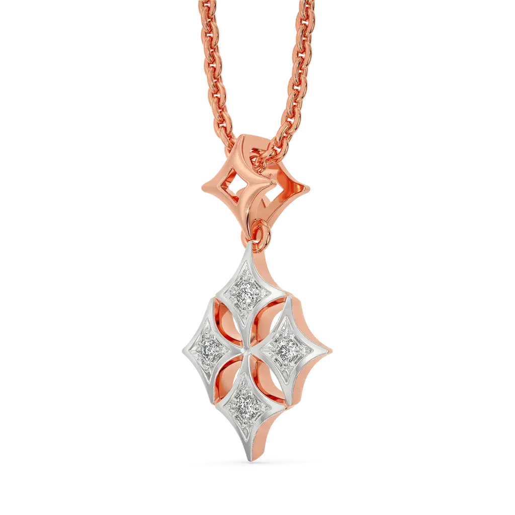 Petalika Starburst Diamond Pendant