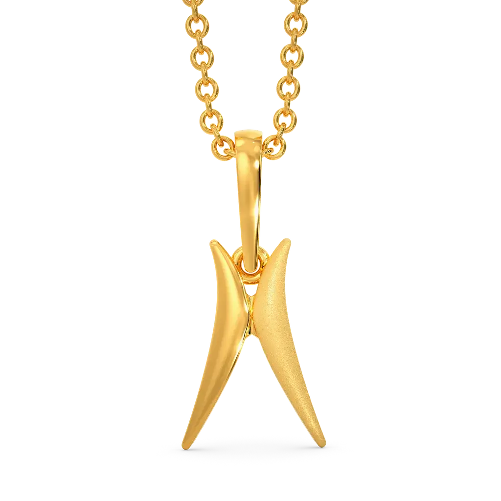 Boldest Bling Gold Pendant