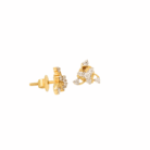 Aurelia Bloom 18K Yellow Gold Diamond Earrings