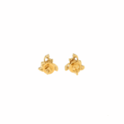 Aurelia Bloom 18K Yellow Gold Diamond Earrings