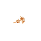 Roselle Blossom 18K Rose Gold Diamond Earrings