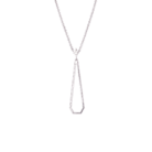 Geometric Glow Diamond Pendant