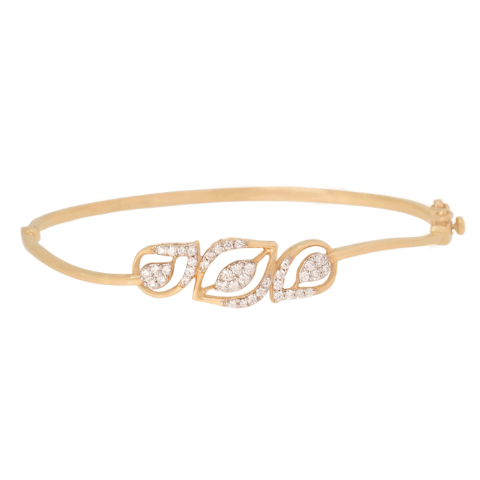 Triple Leaf Diamond Bracelet Triple Leaf Diamond Bracelet