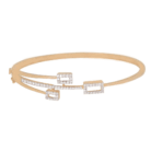 Geometric Spark Diamond Bracelet