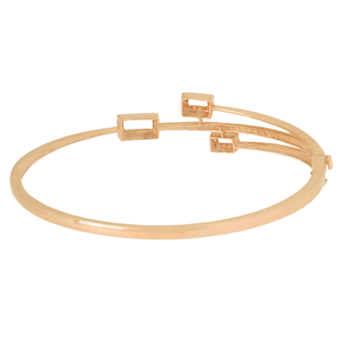 Geometric Spark Diamond Bracelet