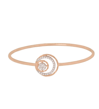 Eternal Swirl Diamond Bracelet