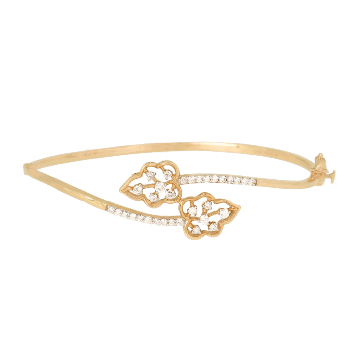 Leaf Grace Diamond Bracelet