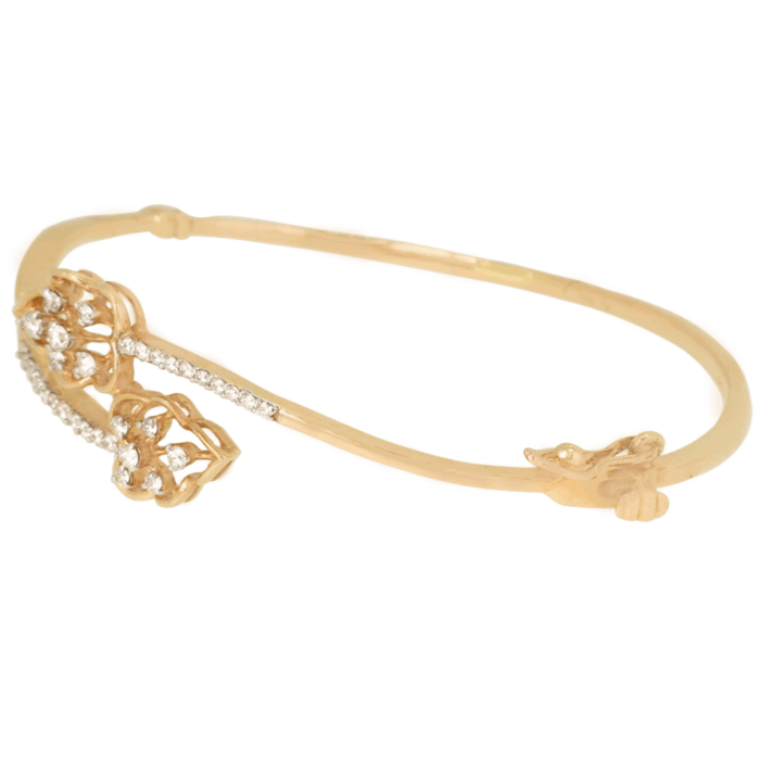 Leaf Grace Diamond Bracelet