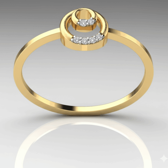 Eternal Circle Diamond Ring (DR-4193) Eternal Circle Diamond Ring (DR-4193)