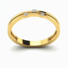 Eterna Gleam 18Kt Diamond Band Ring