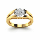 Majestic Cluster 18Kt Diamond Ring (DR-5590)