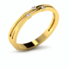 Eterna Gleam 18Kt Diamond Band Ring