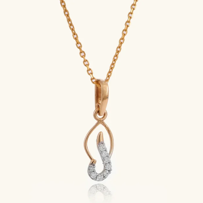 Tyra Diamond Pendant01 Best jewellery shop in Bangalore bridal necklace set